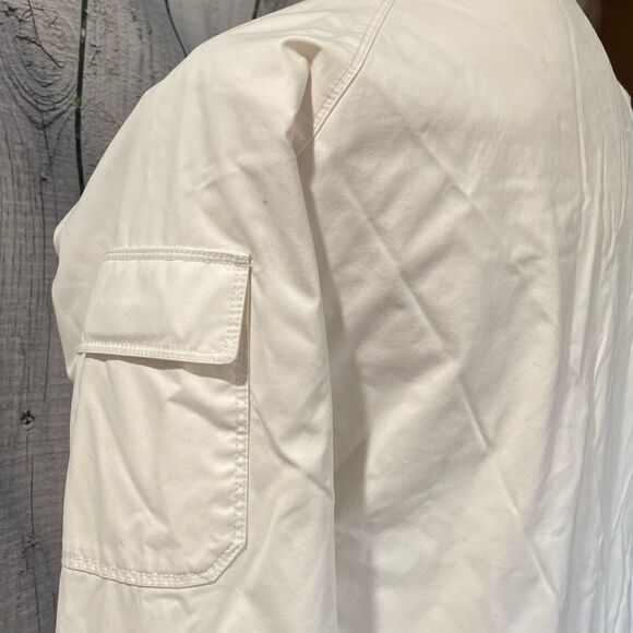 Billabong Collab with Live Fast Dark Feminine Collection White Bomber Jacket - Picture 11 of 16